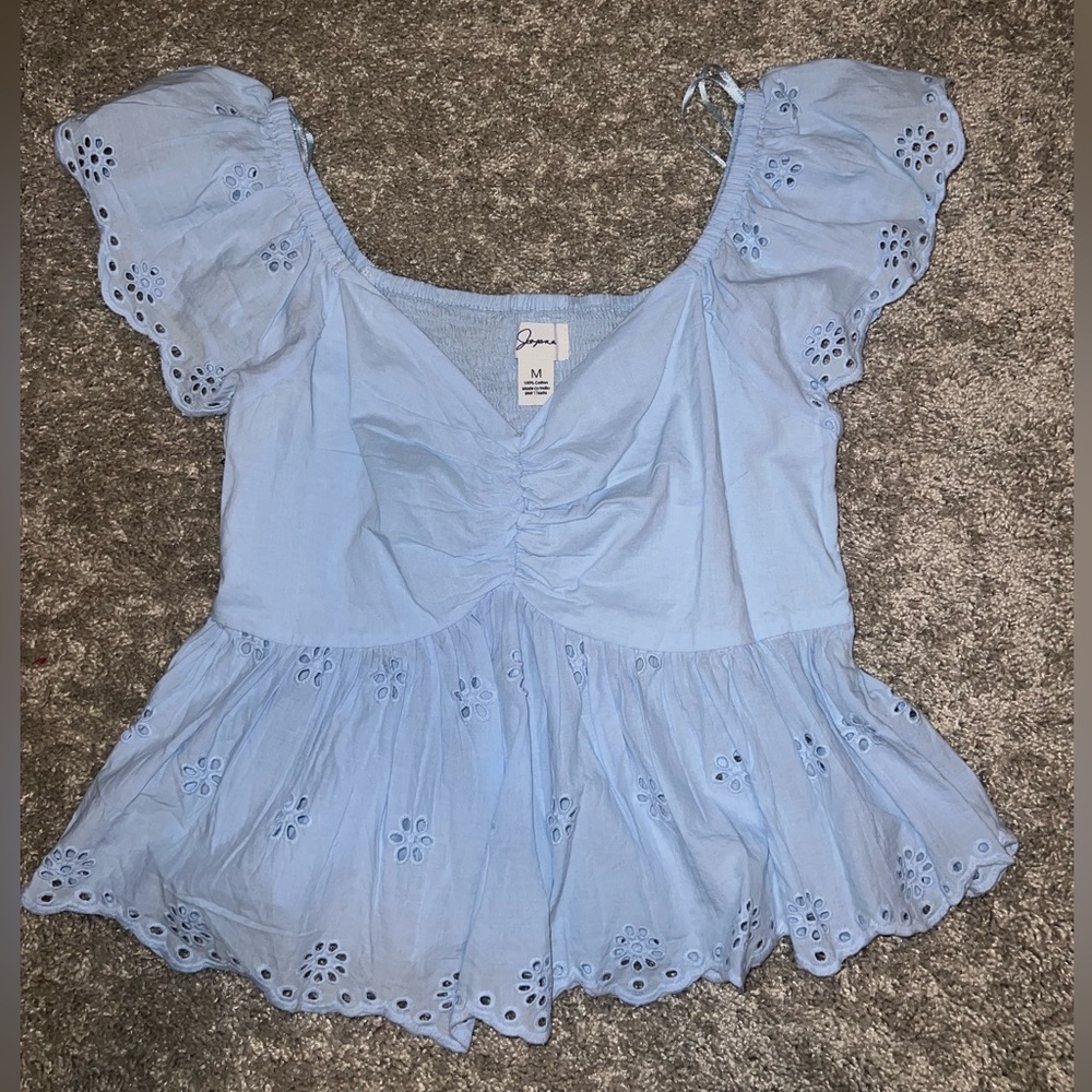Blue top